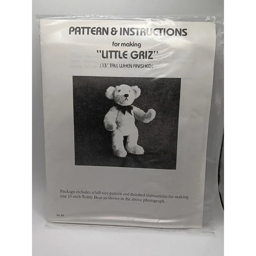 2) Dorothy L. Rowland Pattern & Instructions For Making 